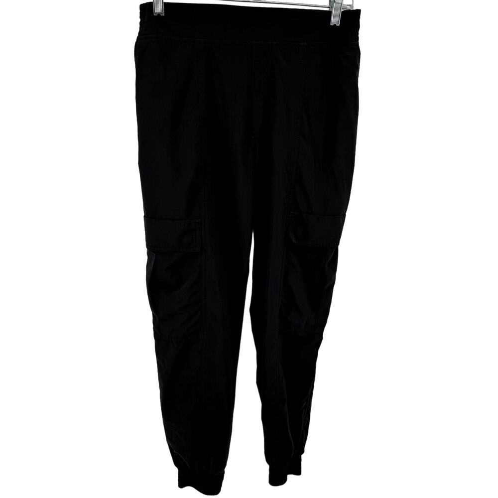 Athleta Chelsea Utility Jogger Cargo Pants Featherweight Tapered Stretch Black 4 - Picture 2 of 6
